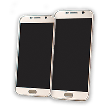 Dwa telefony komórkowe