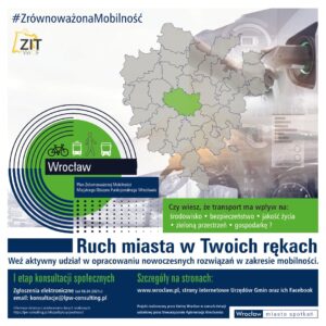 Plan Zrównoważonej Mobilności – weź udział w konsultacjach