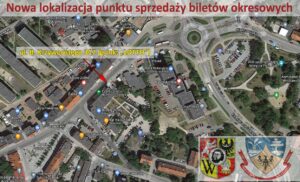 Nowa lokalizacja punktu sprzedaży biletów okresowych.