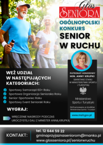 Ogólnopolski konkurs SENIOR W RUCHU