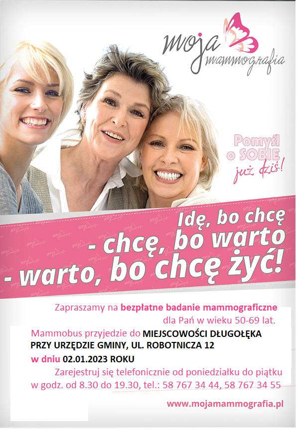 Bezpłatna Mammografia!