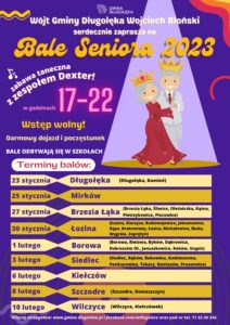 Znamy terminy tegorocznych Balów Seniora!