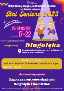 Inauguracyjny Bal Seniora 2023 w Długołęce 23 stycznia!