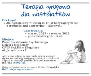 Terapia grupowa dla nastolatków