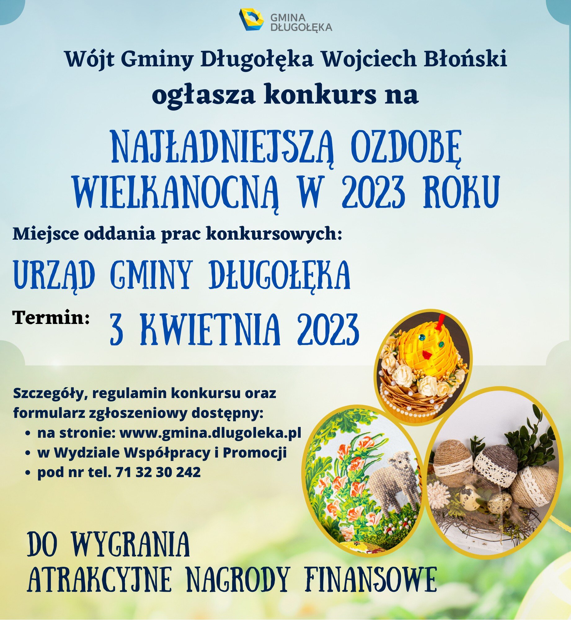 Rusza konkurs na Najładniejszą Ozdobę Wielkanocną w 2023 roku