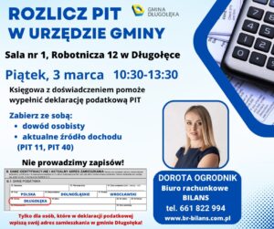 Pomoc w wypełnianiu deklaracji podatkowej PIT