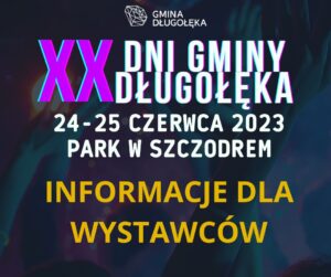 Wystaw się na XX Dniach Gminy Długołęka!