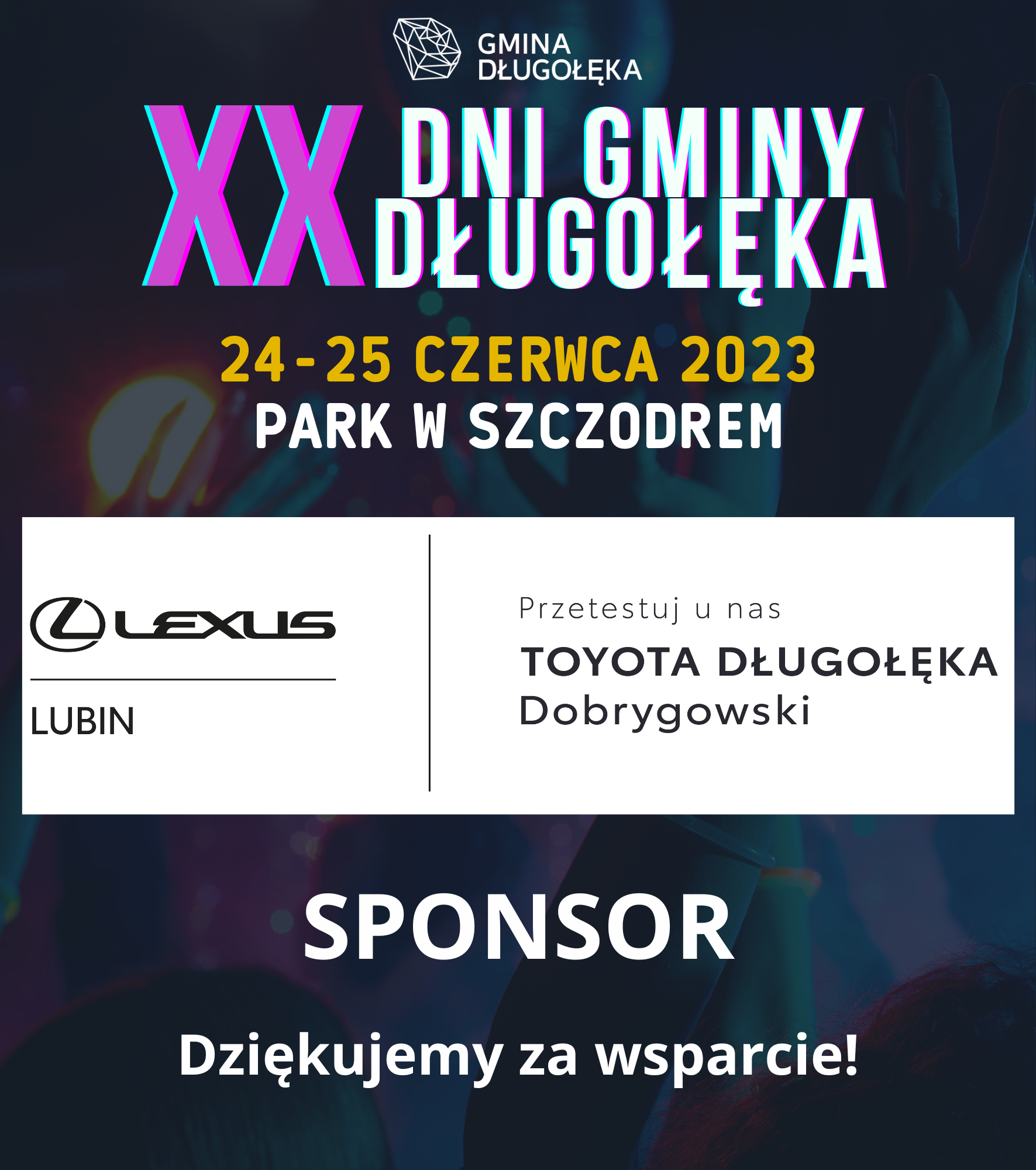 Toyota Dobrygowski sponsorem XX Dni Gminy Długołęka