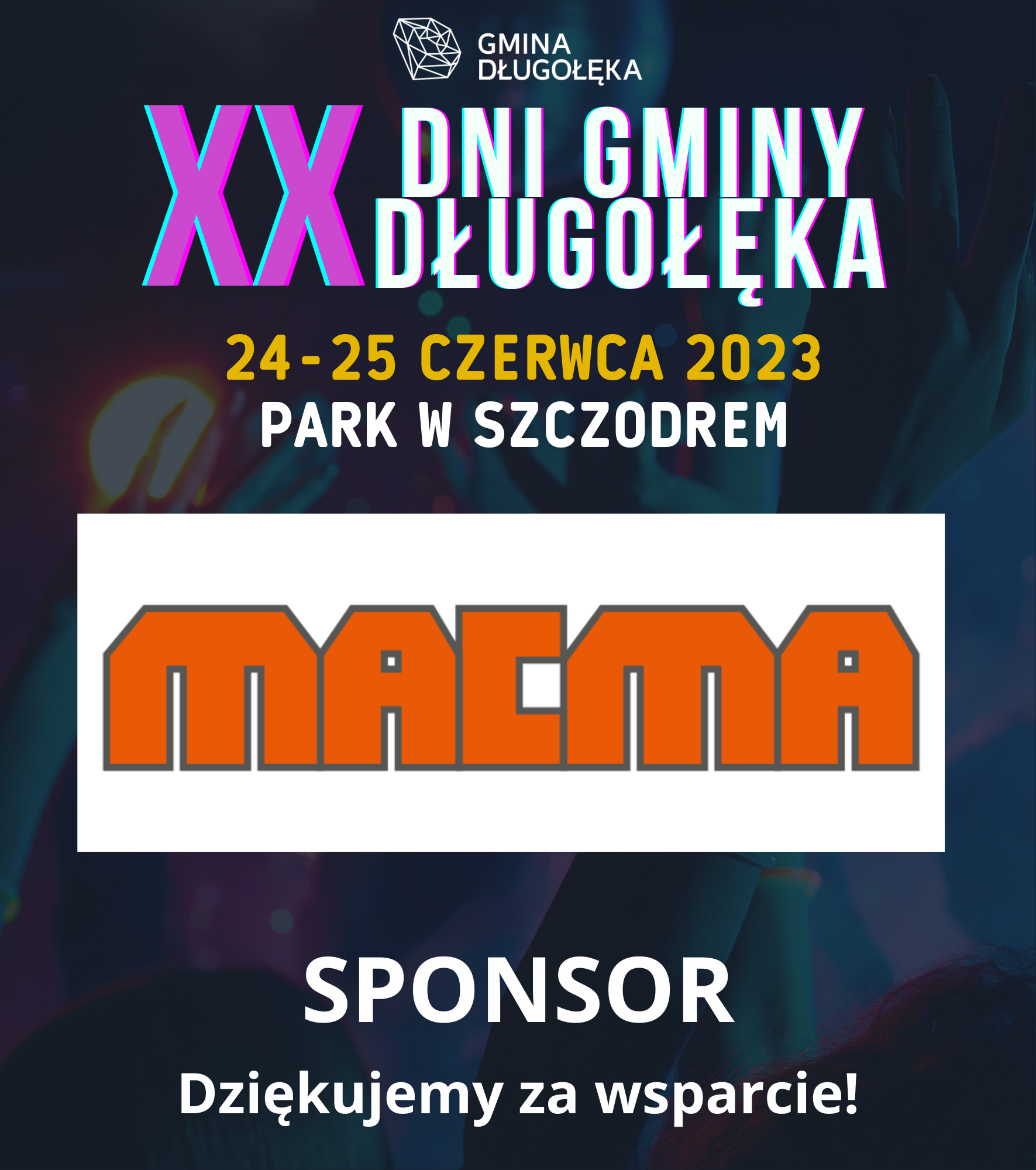 Macma sponsorem XX Dni Gminy Długołęka!