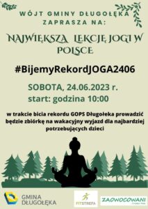 Bijemy rekord w Największej Lekcji Jogi w Polsce
