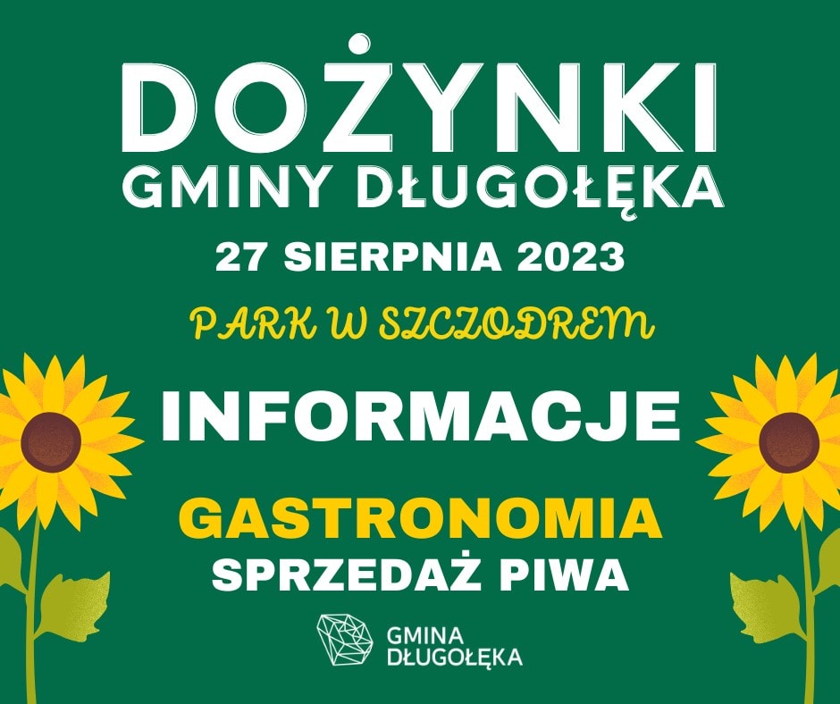 Zaproszenie do składania ofert – sprzedaż piwa podczas Dożynek Gminy Długołęka (Unieważnione)