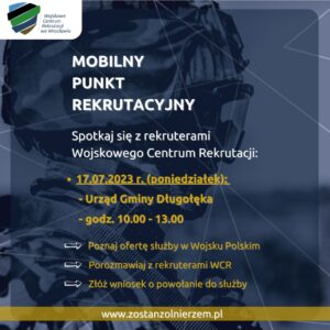 Spotkaj się z rekruterami Wojskowego Centrum Rekrutacji