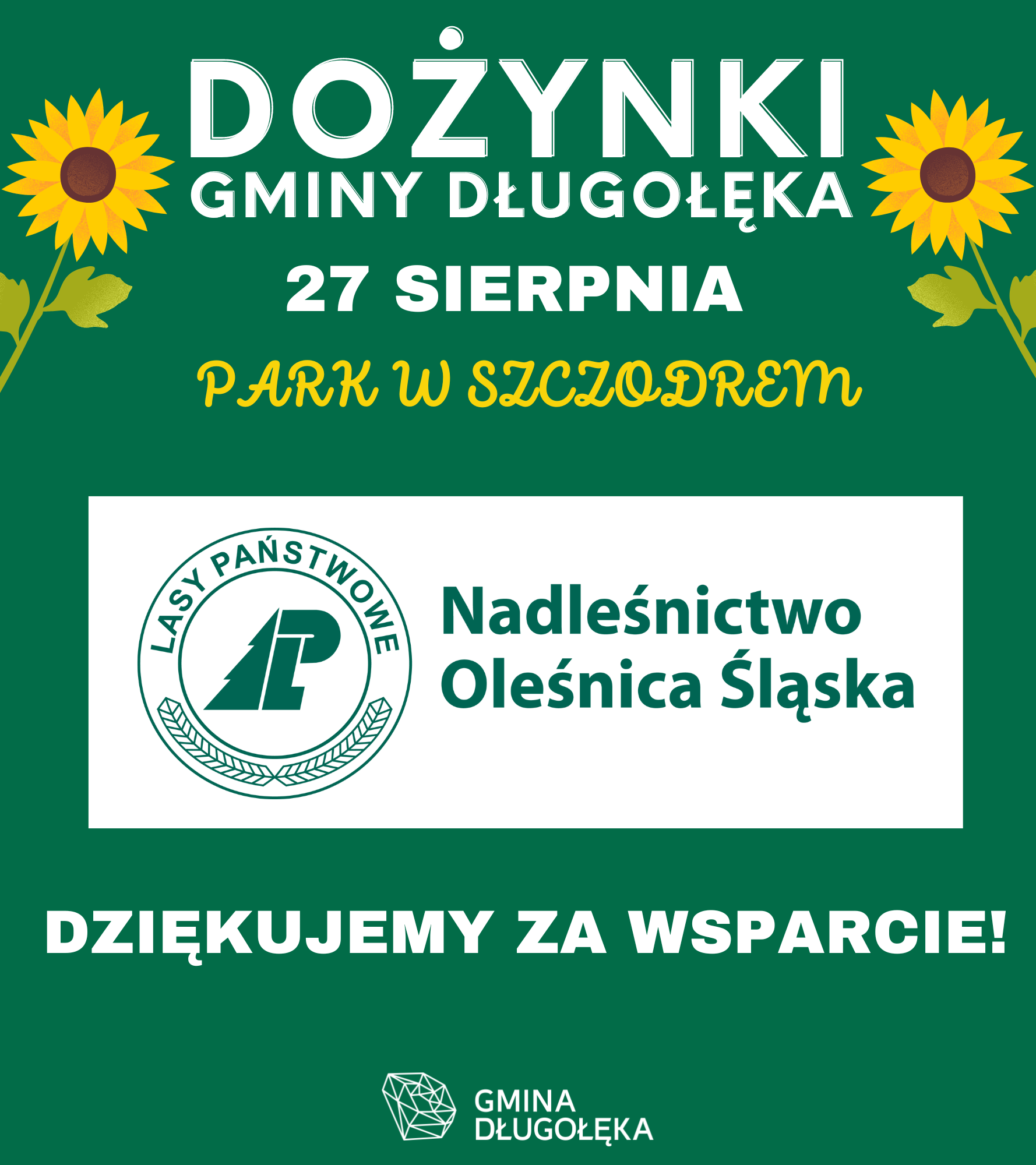 Nadleśnictwo Oleśnica Śląska partnerem Dożynek Gminy Długołęka