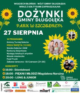 Dożynki Gminy Długołęka już w najbliższą niedzielę!