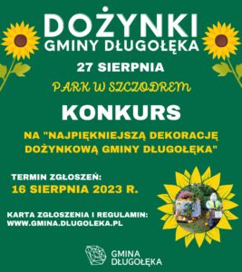 Konkurs na Najpiękniejszą Dekorację Dożynkową Gminy Długołęka