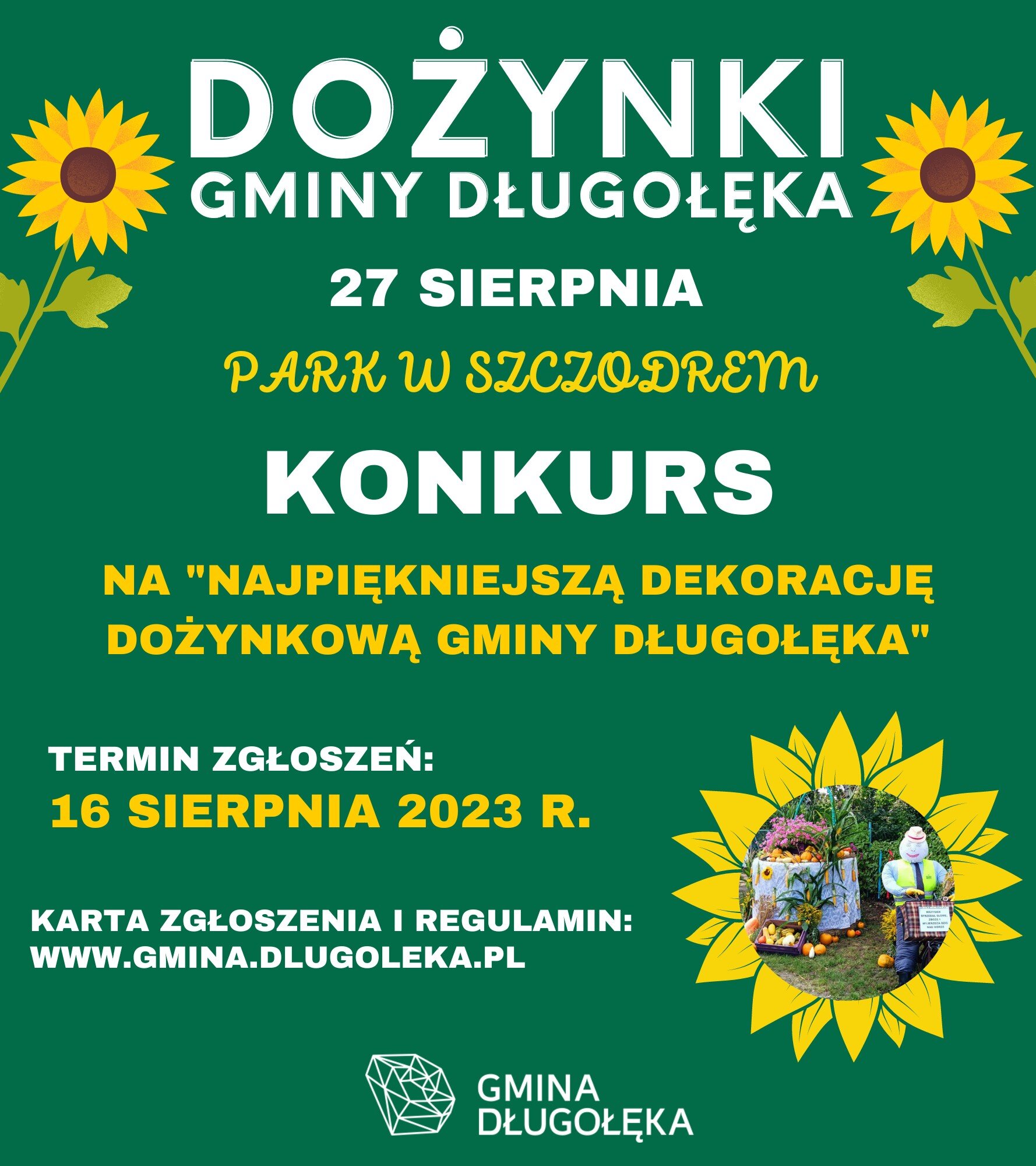 Konkurs na Najpiękniejszą Dekorację Dożynkową Gminy Długołęka