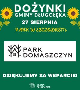 Park Domaszczyn partnerem Dożynek Gminy Długołęka