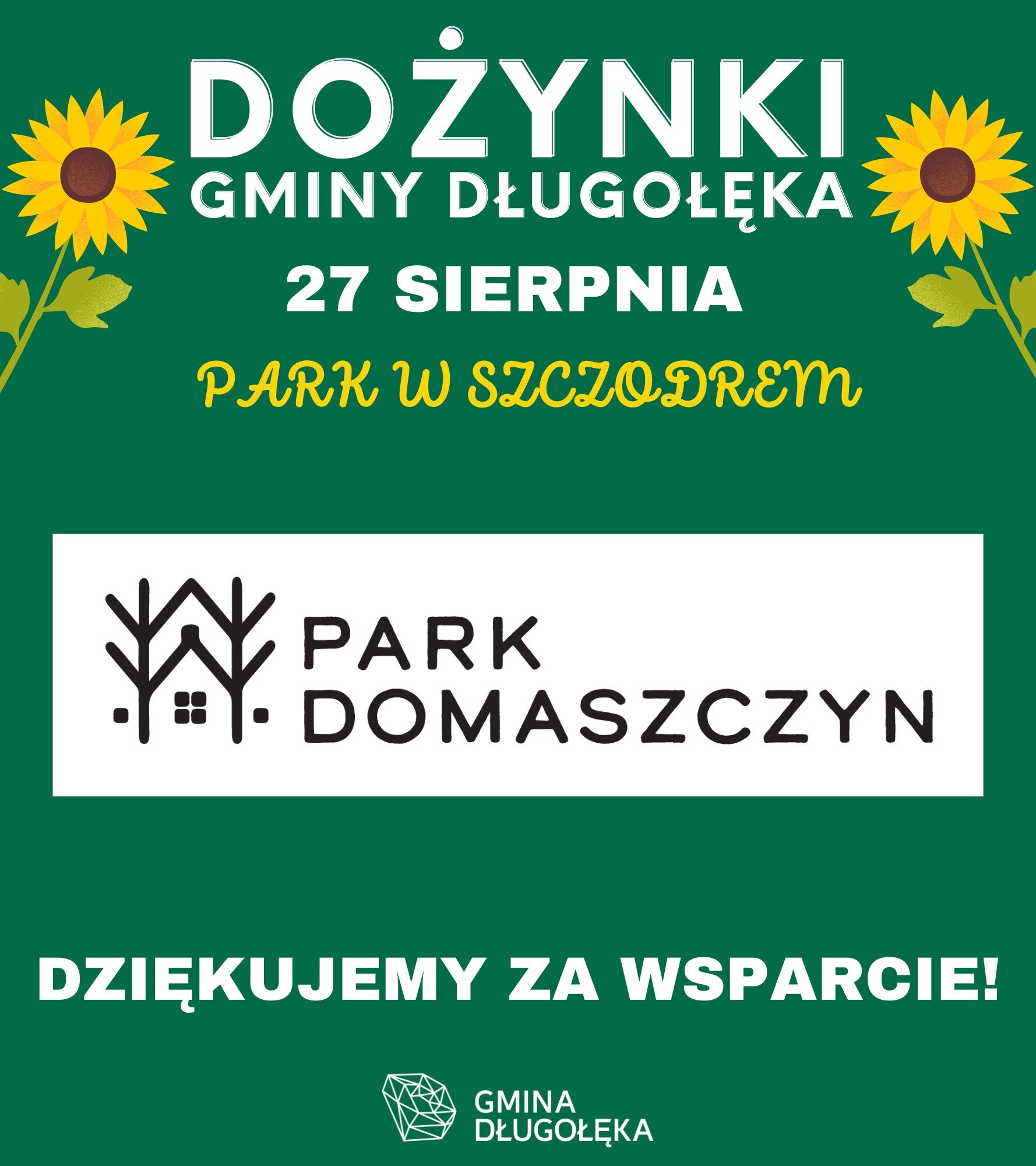 Park Domaszczyn partnerem Dożynek Gminy Długołęka