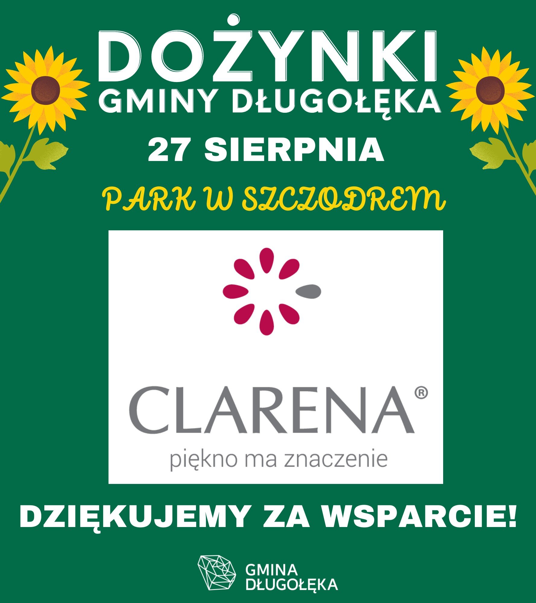 Clarena partnerem Dożynek Gminy Długołęka