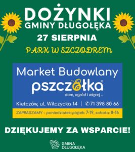 Pszczółka Wodrol partnerem Dożynek Gminy Długołęka