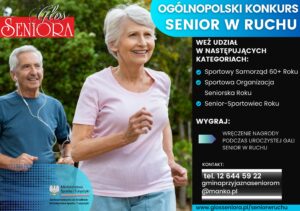 Ogólnopolski konkurs pn. „Senior w ruchu”