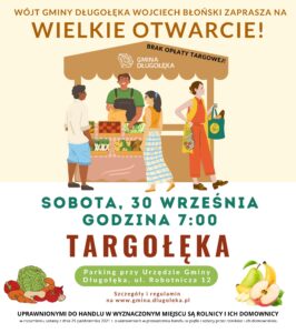 TARGOŁĘKA – wielkie otwarcie 30 września!