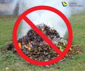 Nie spalaj odpadów zielonych, bo to karalne!