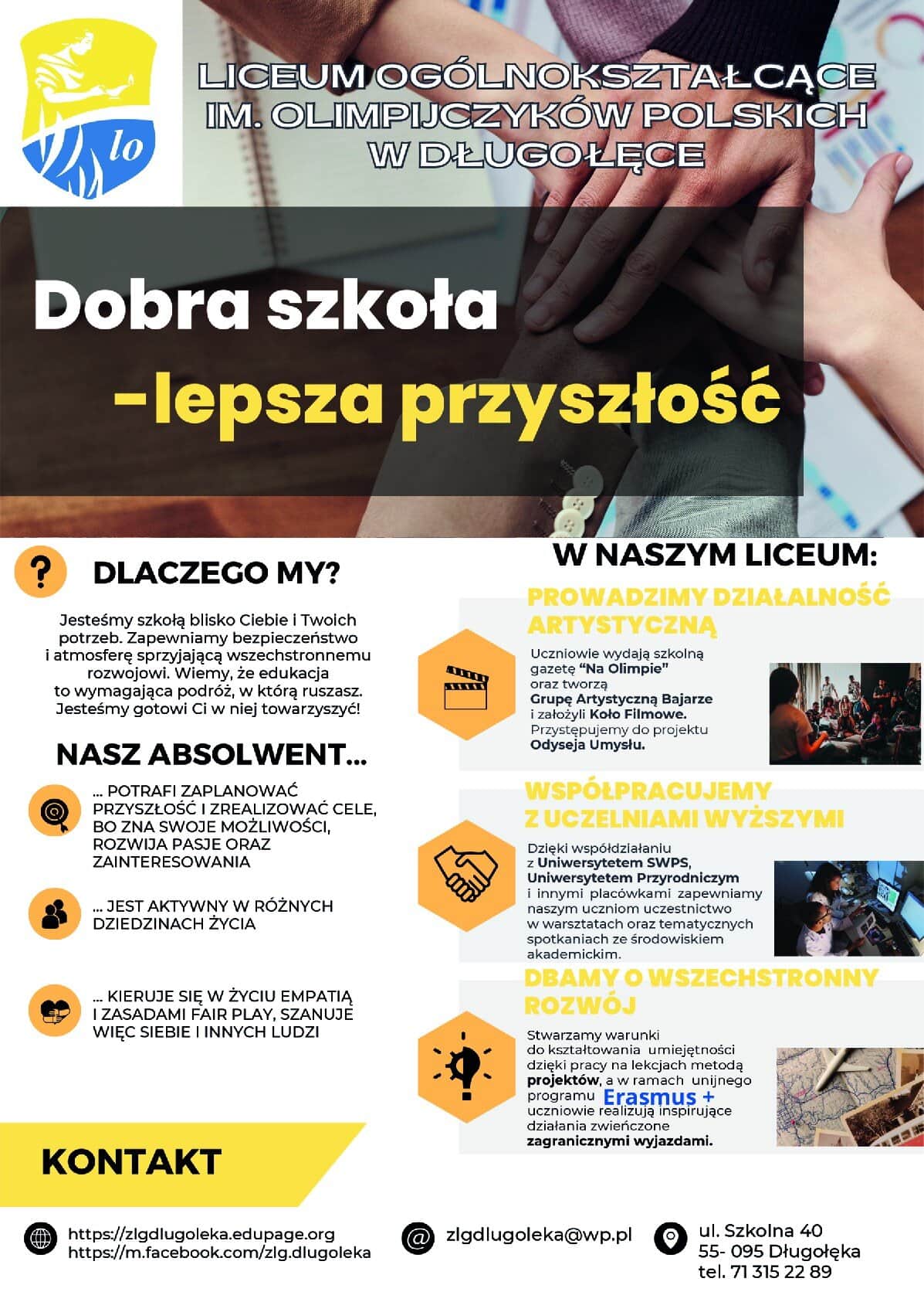 Liceum blisko Ciebie – przyszłość zaczyna się dziś!