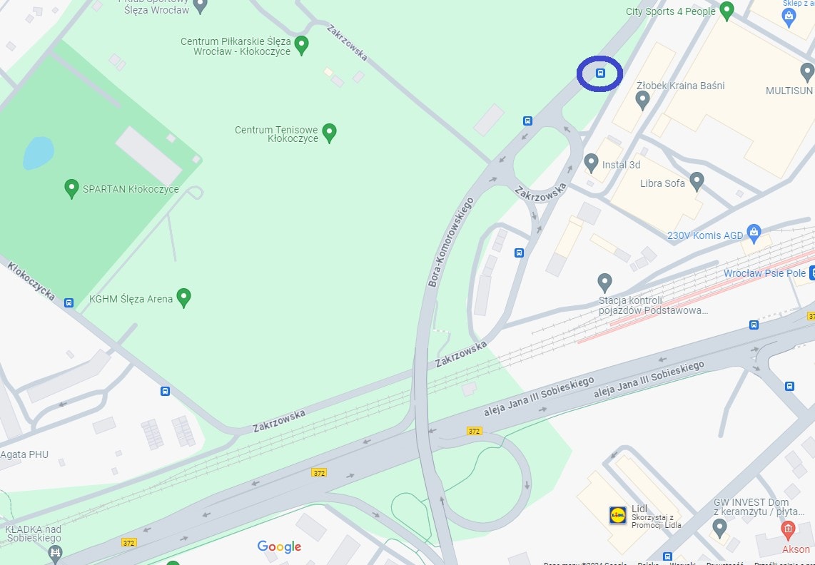 Zmiana przystanku linii nocnej N04