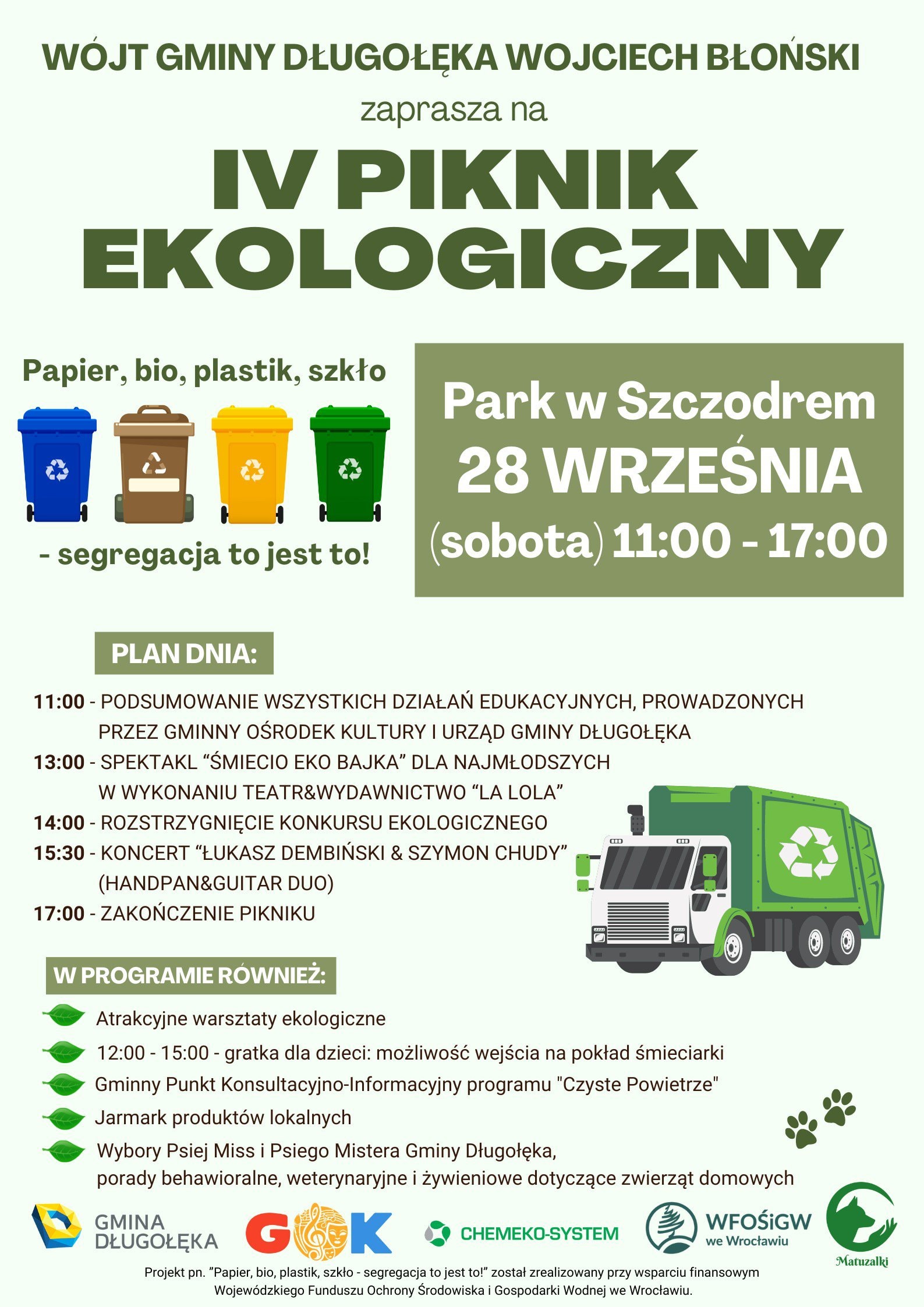 IV Piknik Ekologiczny – 28.09.2024 r.