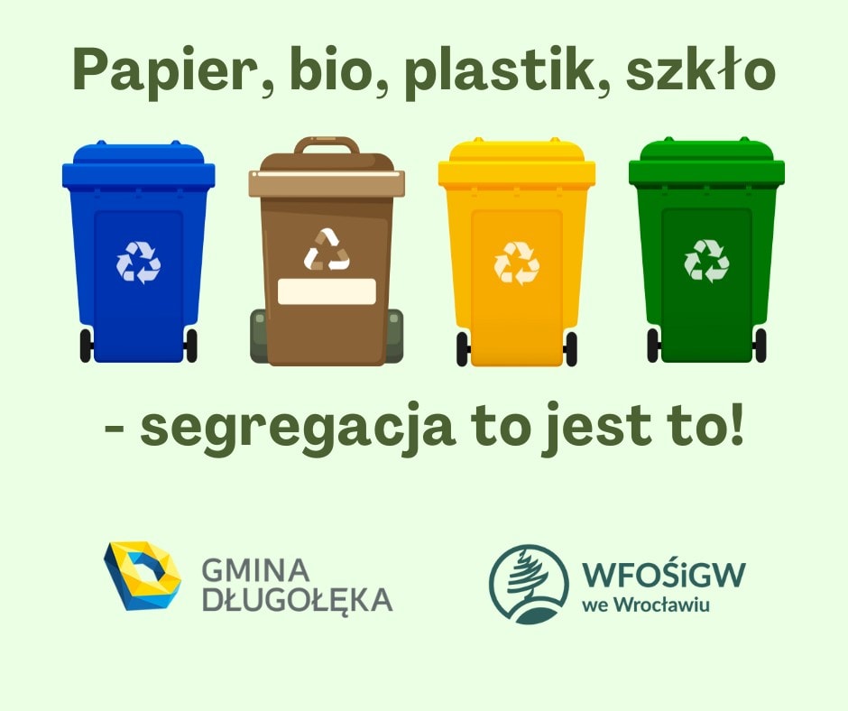 „Papier, bio, plastik, szkło- segregacja to jest to”