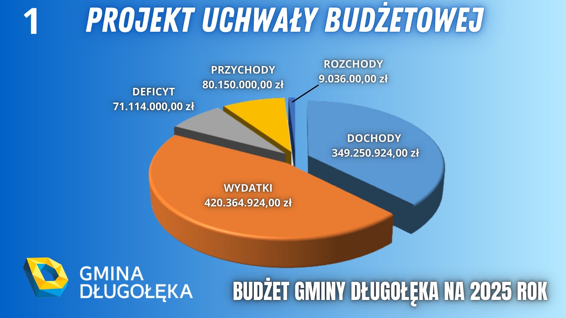 Projekt uchwały budżetowej na 2025 r.