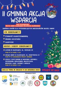 Gminna Akcja Wsparcia – pomagamy potrzebującym!