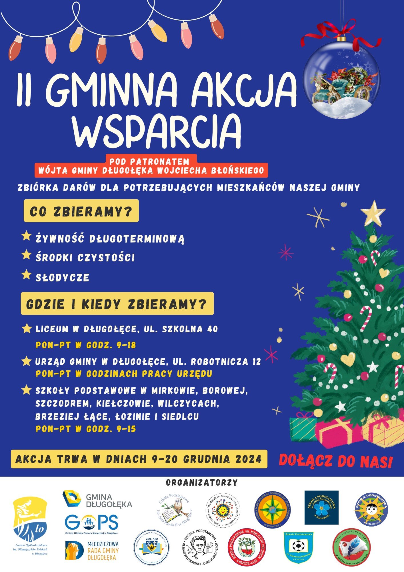 Gminna Akcja Wsparcia – pomagamy potrzebującym!