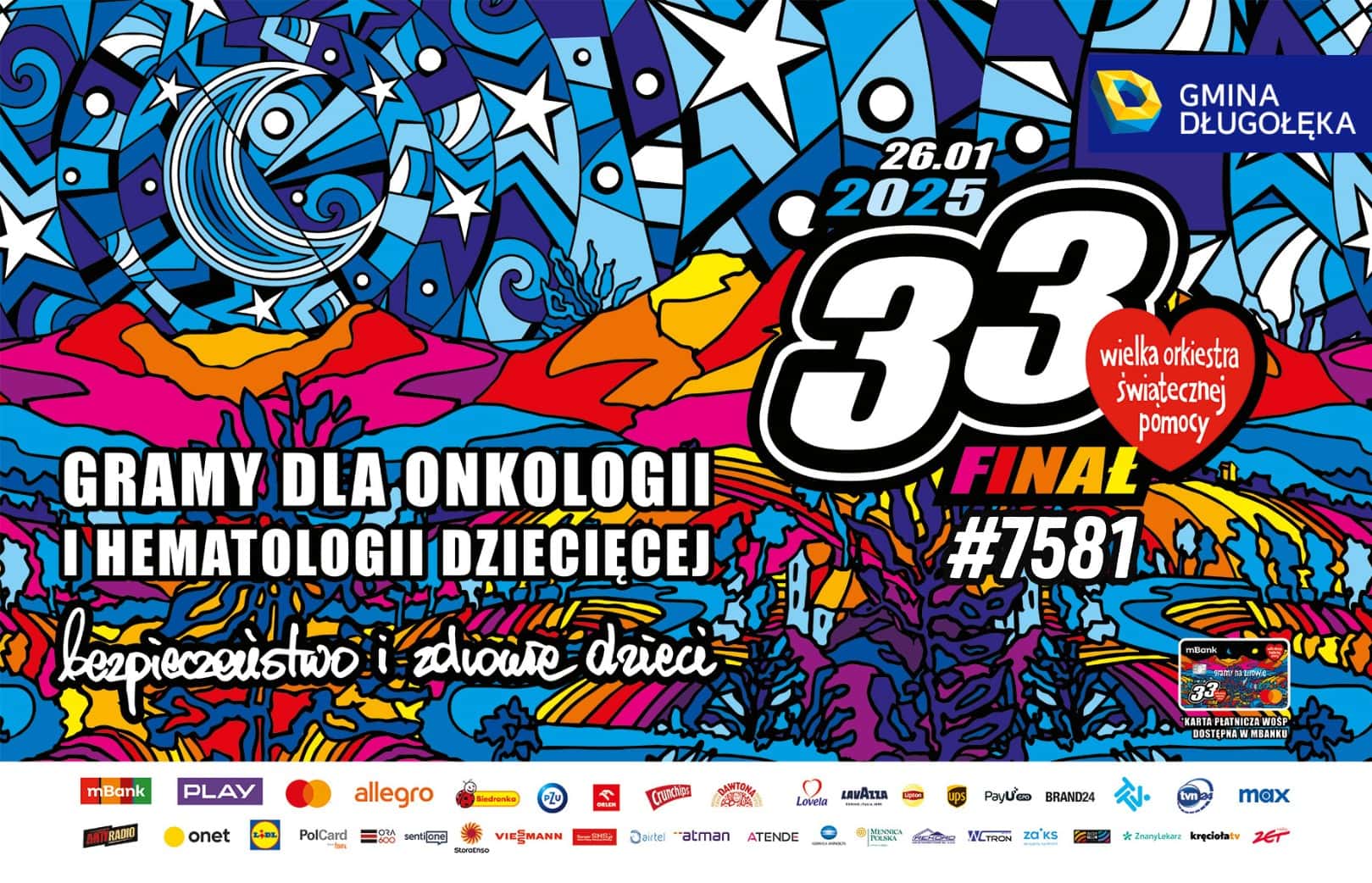 33. Finał WOŚP – sprawdź, gdzie odbędą się wydarzenia 26 stycznia!