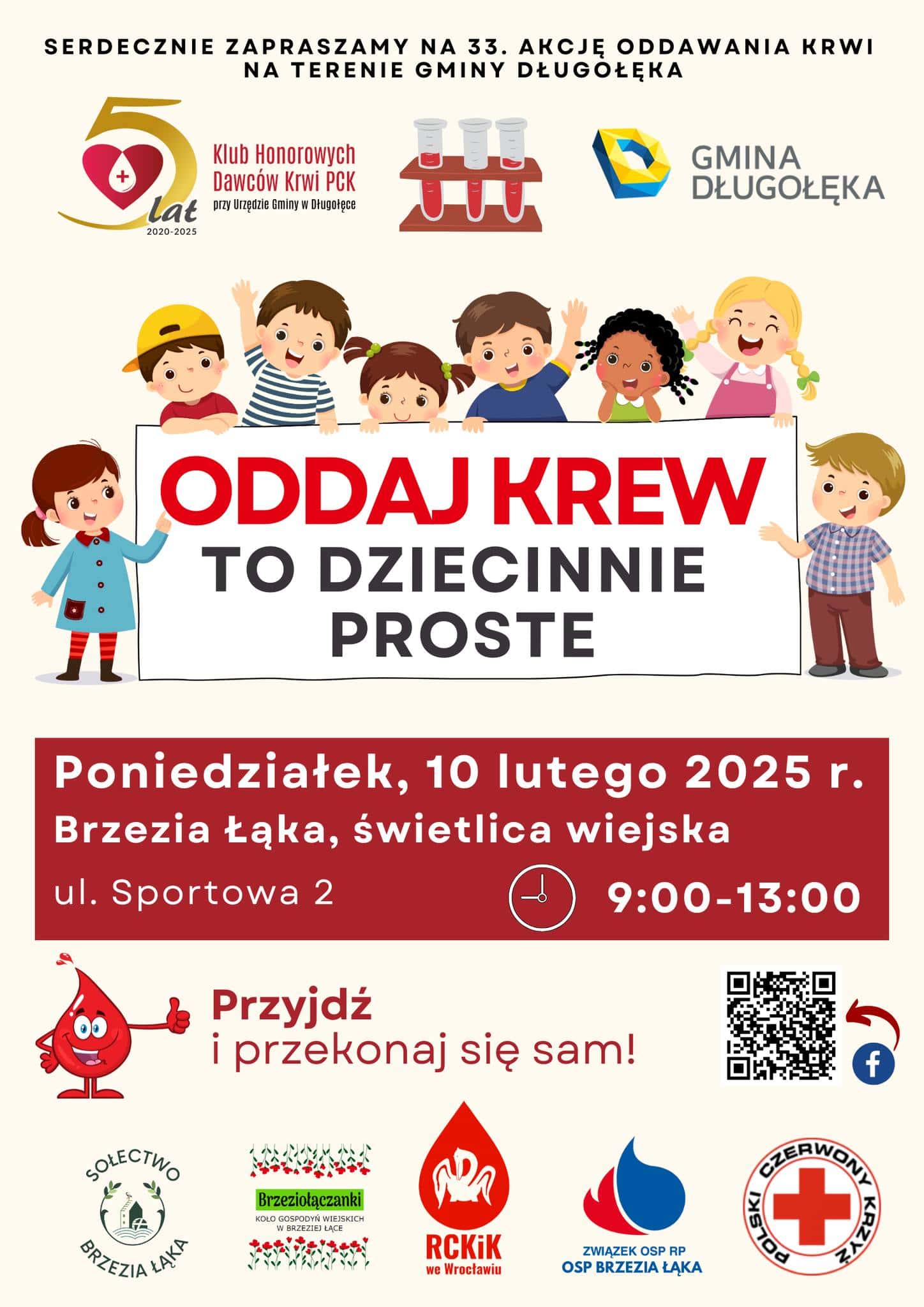 Oddaj krew w Brzeziej Łące – to dziecinnie proste!