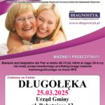 Bezpłatne badania mammograficzne w Długołęce – 25 marca 2025 r.