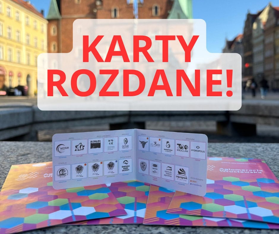 Zakończyliśmy dystrybucję kart aglomeracyjnych 2025