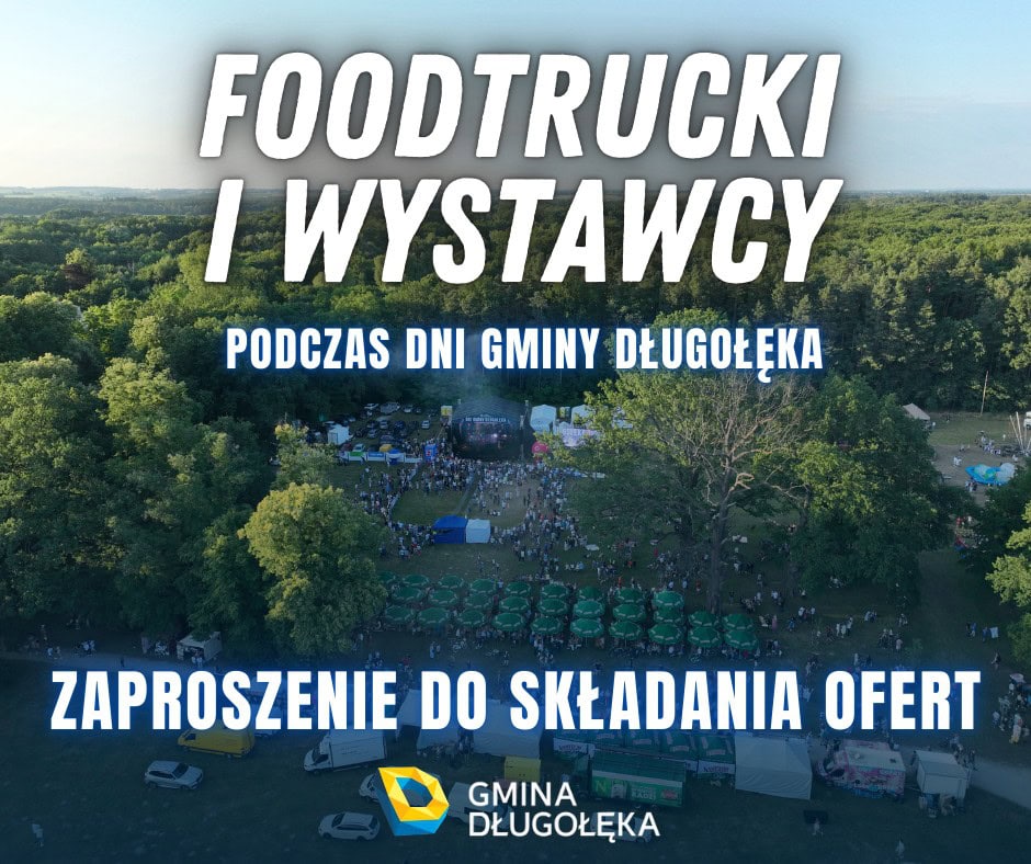 Nabór wystawców i foodtrucków na Dni Gminy Długołęka 2025