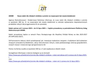 Rusza nabór dla młodych rolników o premie na rozpoczęcie lub rozwój działalności