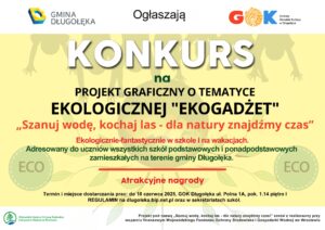 Konkurs „EKOGADŻET” – pokaż swoją kreatywność i zadbaj o planetę!