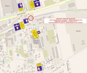 UWAGA ❗️❗️❗️Czasowe zamknięcie przejazdu kolejowo – drogowego przy ul. Robotniczej ⛔️