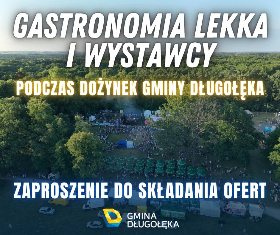 Nabór wystawców i gastronomii lekkiej na Dożynki Gminy Długołęka 2025
