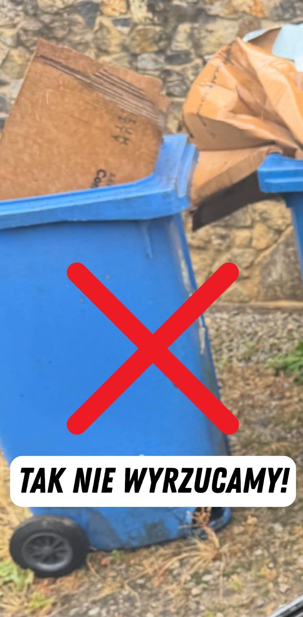 Mokry papier, wyższy rachunek – chrońmy odpady przed deszczem