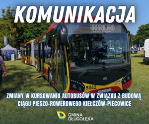 Utrudnienia w ruchu w Kiełczowie – budowa ciągu pieszo–rowerowego