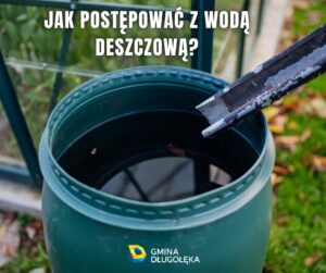 woda deszczowa Co robimy z wodą deszczową?