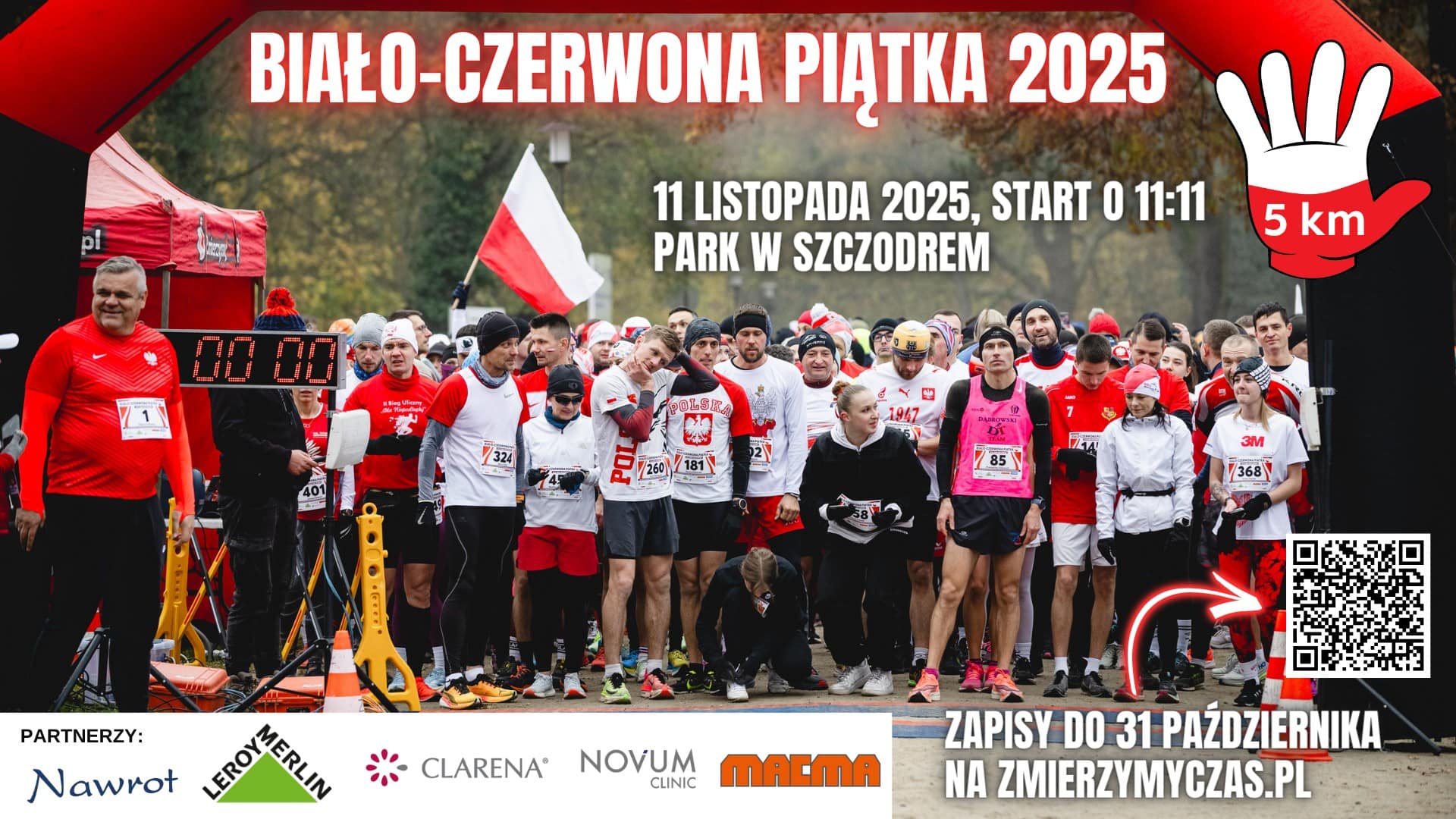 Biało-Czerwona Piątka 2025 – pobiegnij z nami!