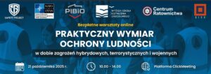 Zaproszenie na XIII Ogólnopolskie Warsztaty z Ochrony Ludności i Obrony Cywilnej