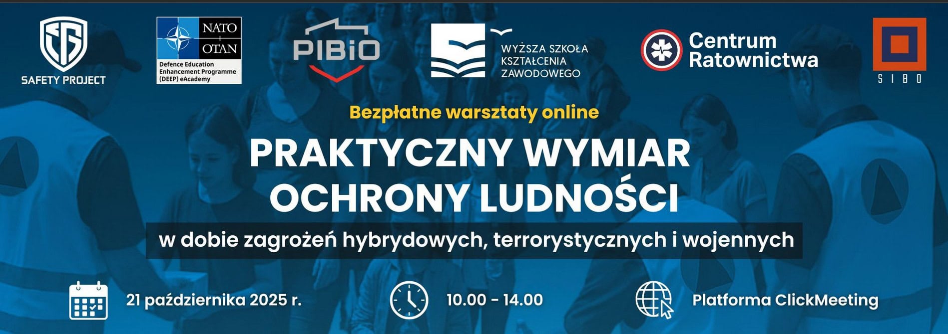 Zaproszenie na XIII Ogólnopolskie Warsztaty z Ochrony Ludności i Obrony Cywilnej