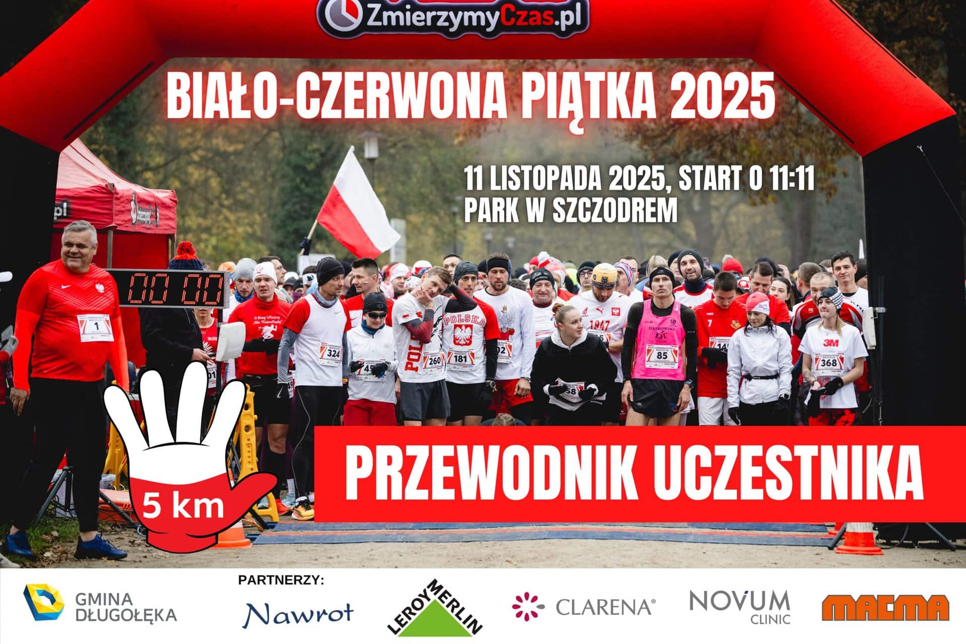 Przewodnik uczestnika Biegu Biało–Czerwona Piątka 2025